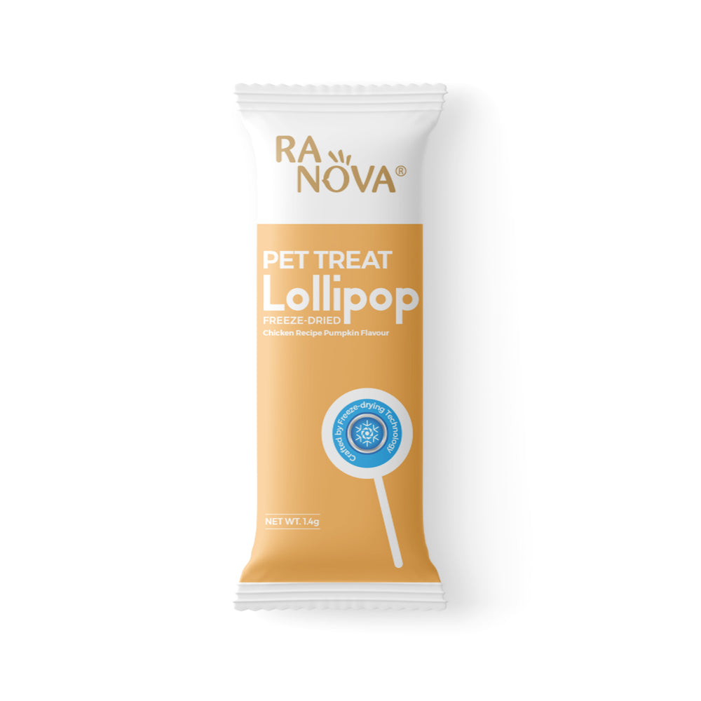 Ranova Lollipoop pet treat with Chicken & Pumpkin