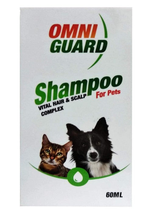 Omni Guard Hair & Scalp Pet Shampoo 60ml