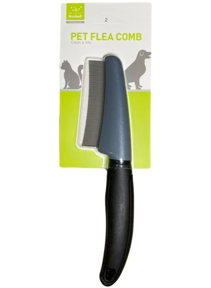 Nunbell Black & gray Pet Flea Comb
