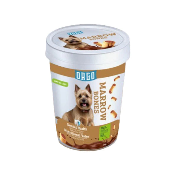 Orgo jar treats marrow bone for dog 250gm