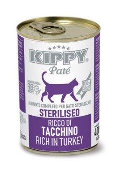kippy cat turkey sterilised 400gm