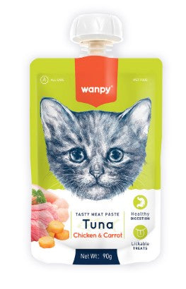 Wanpy Creamy Chicken & carrot Cat Treats