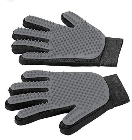 True Touch Pet Grooming Comb Gloves 1pcs