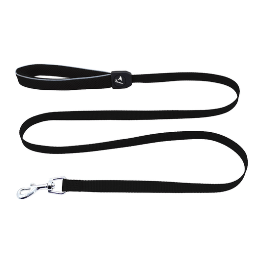 DOCO Small black Mesh Reflective Dog Leash (1.5x150cm)