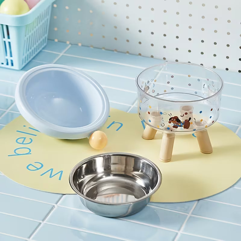 Stainless Steel Food BLUE Bowl