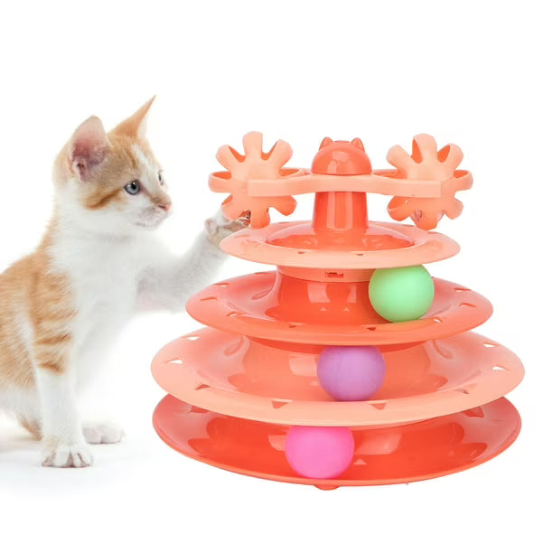 Cat Turntable Ball, 4 Levels
