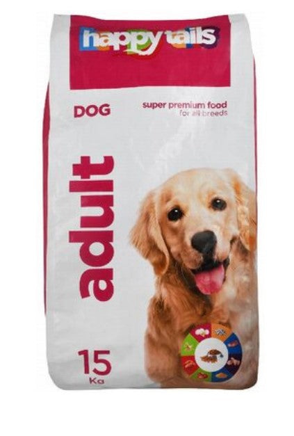 Happy Tails Dry Food for Adult Dogs15 kg