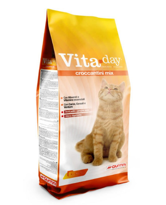 Vita Day Dry Cat Food with  Meat & Vegetables20 kg