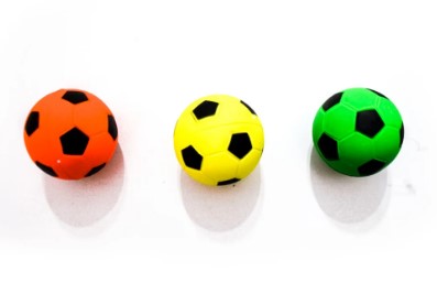 bomi football shaped dog chew toy
