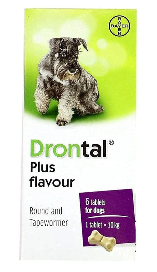 Drontal Plus Deworming Tablet for Dogs1 pcs