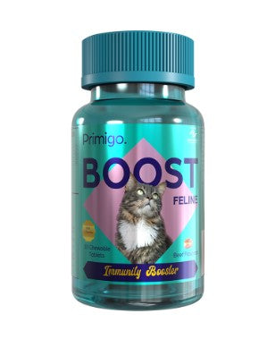 primigo immunity boosting supplement beef flavor for cats 30 tab