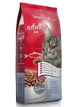 Bewi Cat Dry Food with Fish for Sterilised Adult Cats (1+ Years) 10 kg