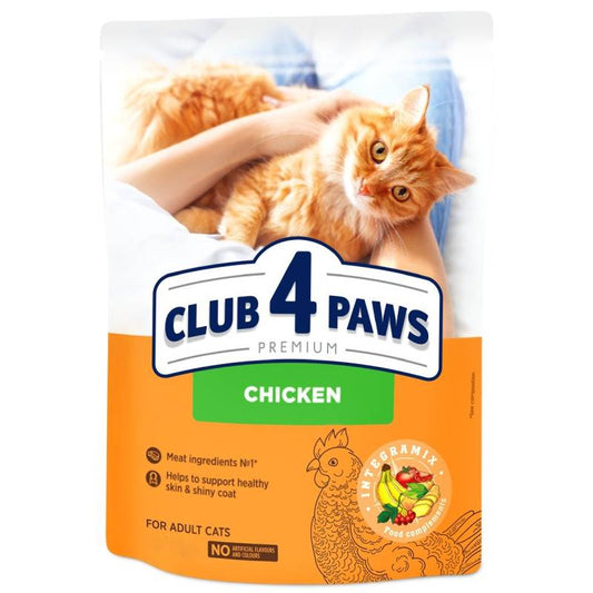 Club 4 Paws Dry Food with Chicken for Adult Cats 2k