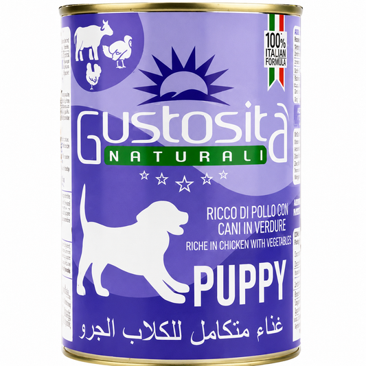Gustosita wet pate for puppy 400g