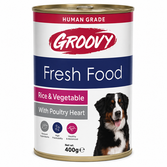 Groovy Classic Dog Pate with Rice Vegetables Chicken