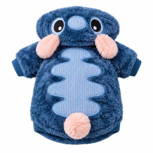 FURNFIT BLUE PLUSH HOODIE