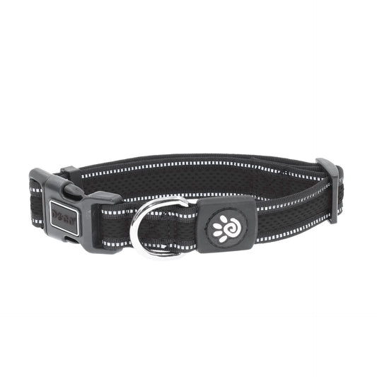 DOCO dog collar small athletica mesh black (28-40x2.0cm)