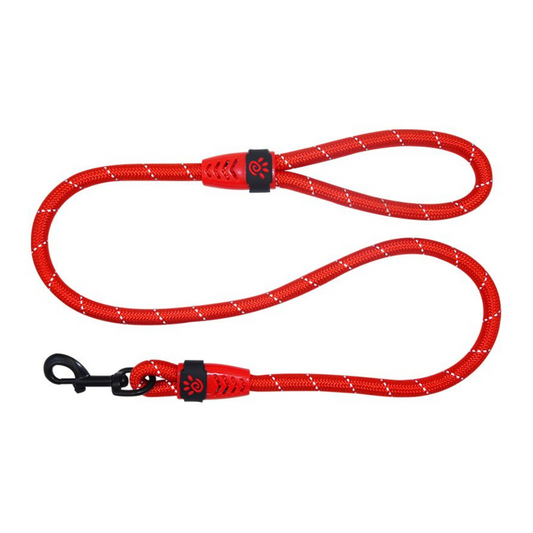 DOCO dog Leash large reflective red (180x1.3cm)