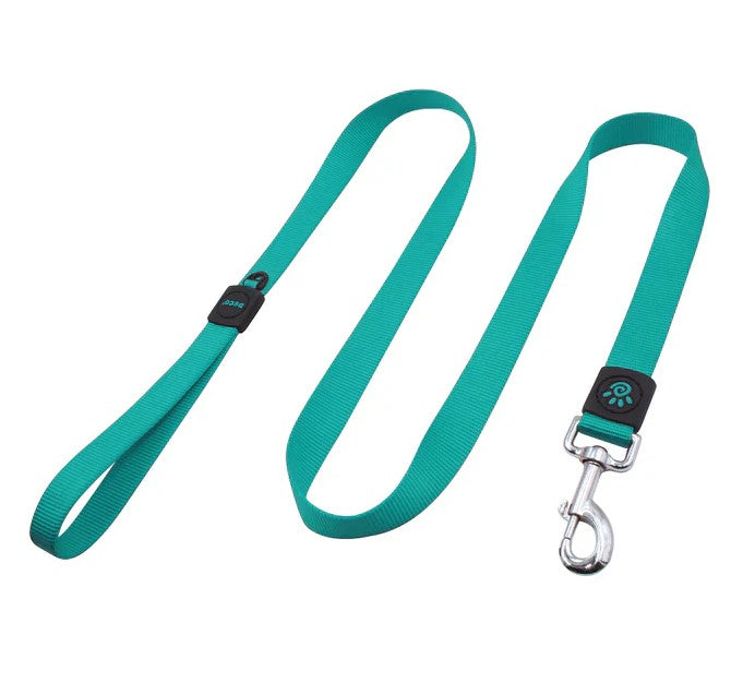 DOCO dog Leash Medium Nylon Turquoise (180x2cm)
