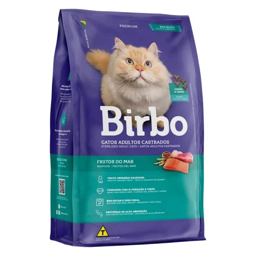 Birbo dry food with sea food for sterilized cat 1k