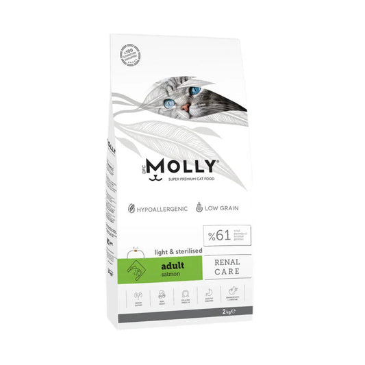 Molly Renal Care Light & Sterilized Salmon 2KG