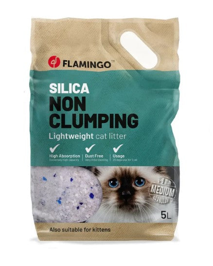 Flamingo Antibacterial Silica Cat crystal Litter