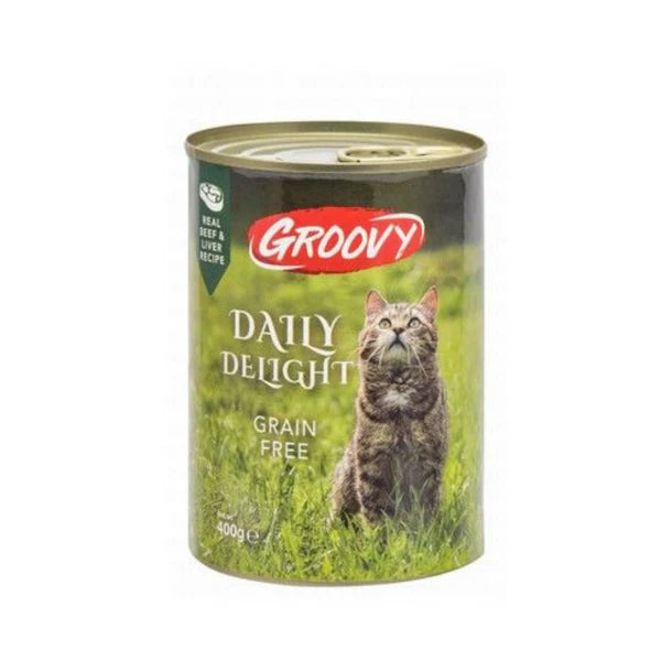 Groovy Daily Delight Wet Cat Food with Beef & Liver