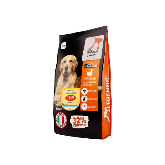 Legends Dry Food with Chicken for Adult Dogs 10KG