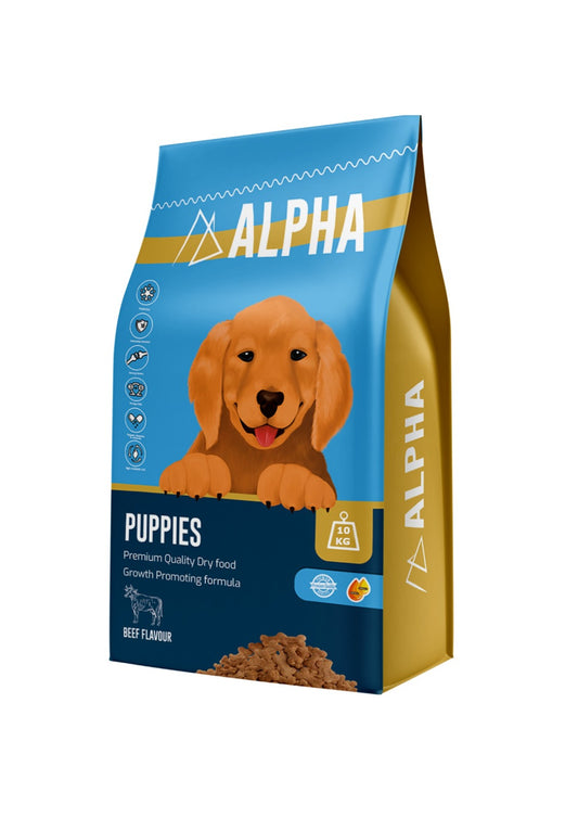 Alpha dry food for puppy dog 10kg