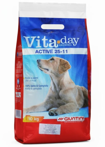 Vita Day Active Dry Dog Food with Meat10 kg