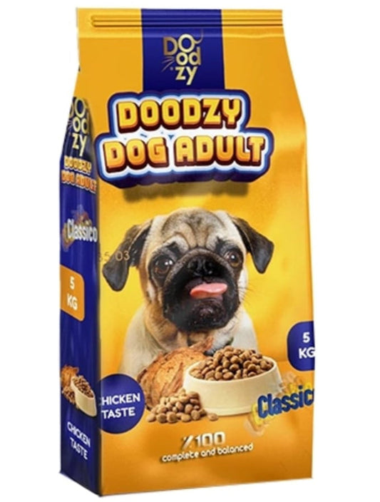 Doodzy Classico Dry Food Chicken Flavor for Adult Dogs 5kg