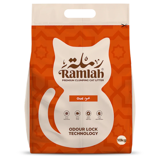 Ramlah premium clumping litter oud 10kg