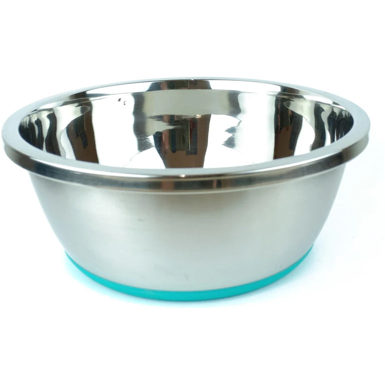 Nunbell Medium Silver Stainless Steel Pet Bowl 400ml