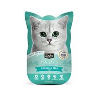 Kit Cat Petite Pouch Cat Wet Food with Chicken & Saba in Aspic 70 gr