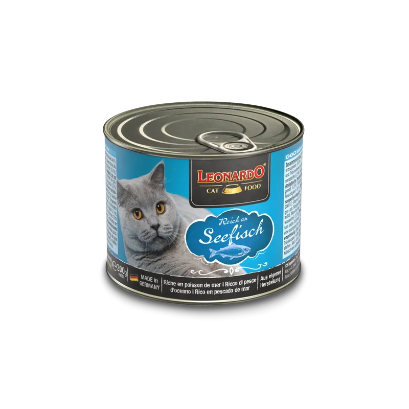 Leonardo Wet Cat Food with  Fish 200g