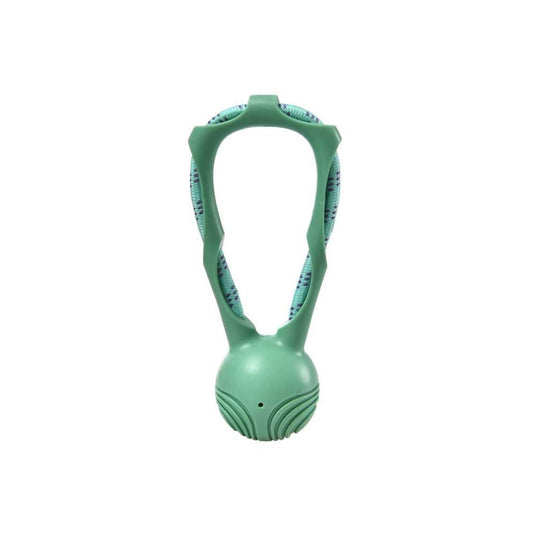 Naomi Green Rope & Ball Dog Tug Toy