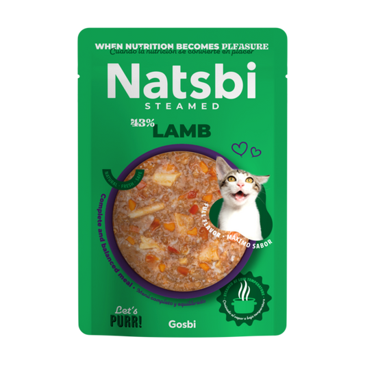 Gosbi natsbi with lamb for cat 200gm