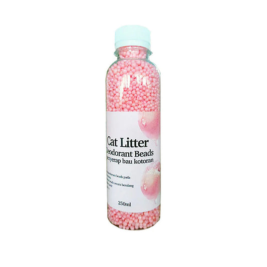 Cat litter deodorant peach