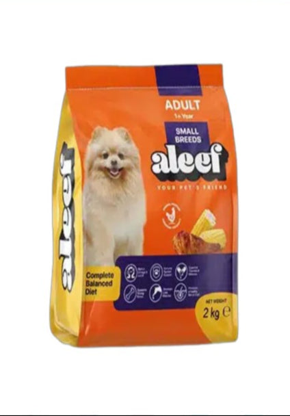 Aleef Adult Small Breed Dry Food for dogs 2kg