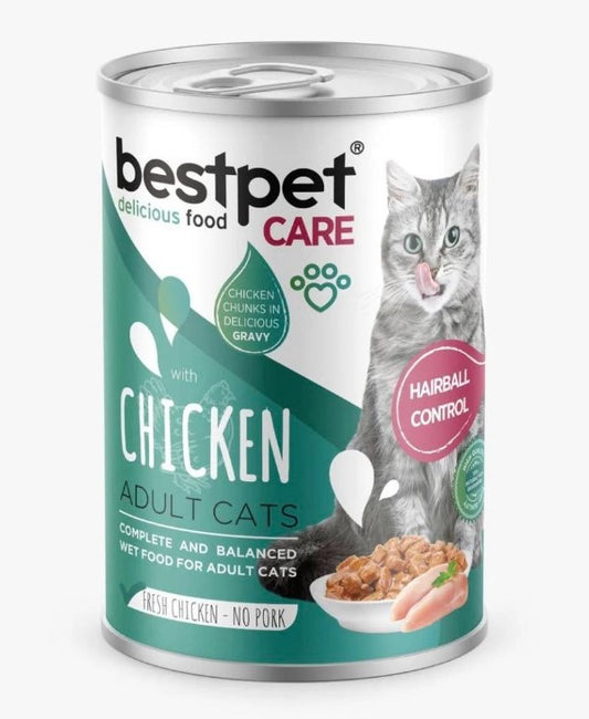 Best pet wet food for hair ball for adult cat 400g