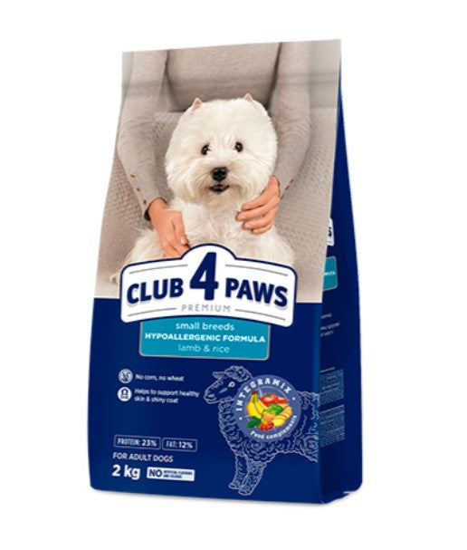 Club 4 Paws  Dry Food with Lamb for dogs 2k