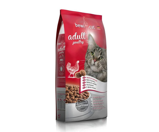 Bewi Cat Dry Food with Chicken for Sterilised & Adult Cats 20kg