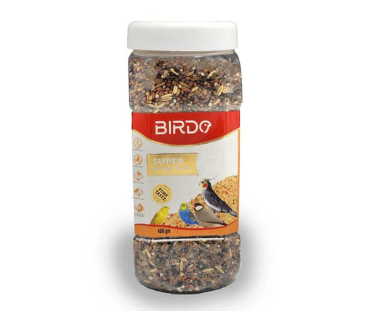 Birdo Super Energy Seed Bird Food for Budgies  Cockatiels  Canaries  Lovebirds & Parakeets400 gr