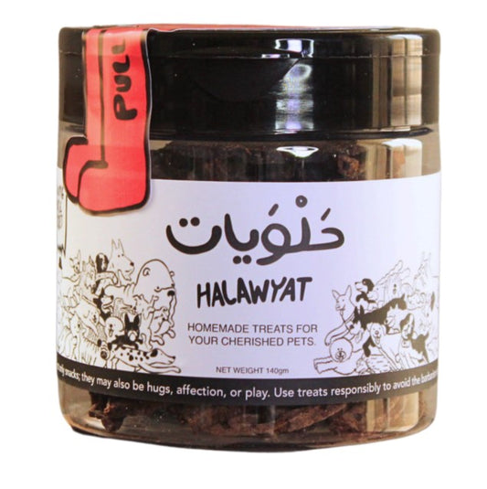 Halawyat treats Liver Flavor 140g