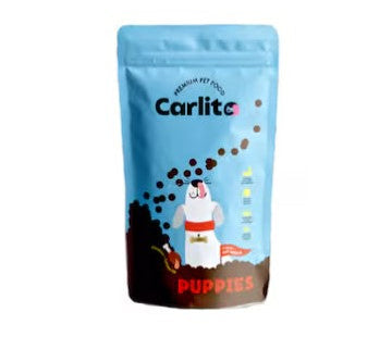 Carlito Dry Food with Chicken & Salmon Oil for Puppies 200gm