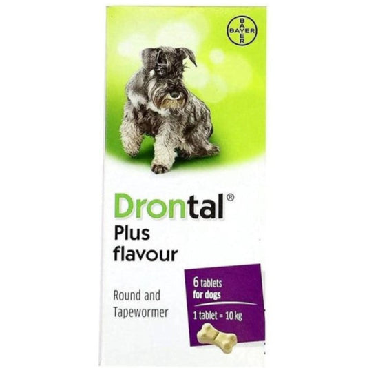 Drontal Plus Deworming Tablet for Dogs1 pcs
