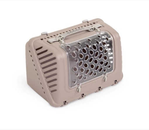 Trasportini Brown Pet Carrier Crate (40x25x27cm)