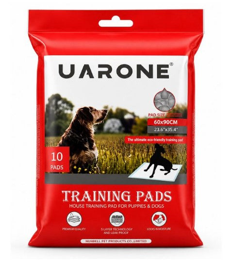 Uarone Antibacterial Dog Training Pads - non toxic (60x90cm)