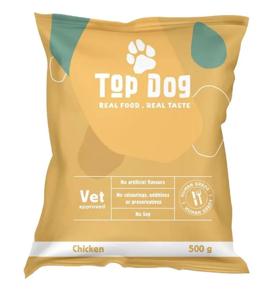 Top Dog Real Food with chicken