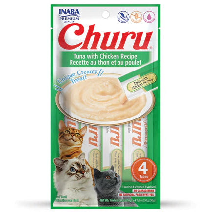 Inaba Churu Creamy Cat Treats Tuna & Chicken